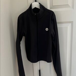 Vuori womens Black Zip-Up athletic Jacket size S